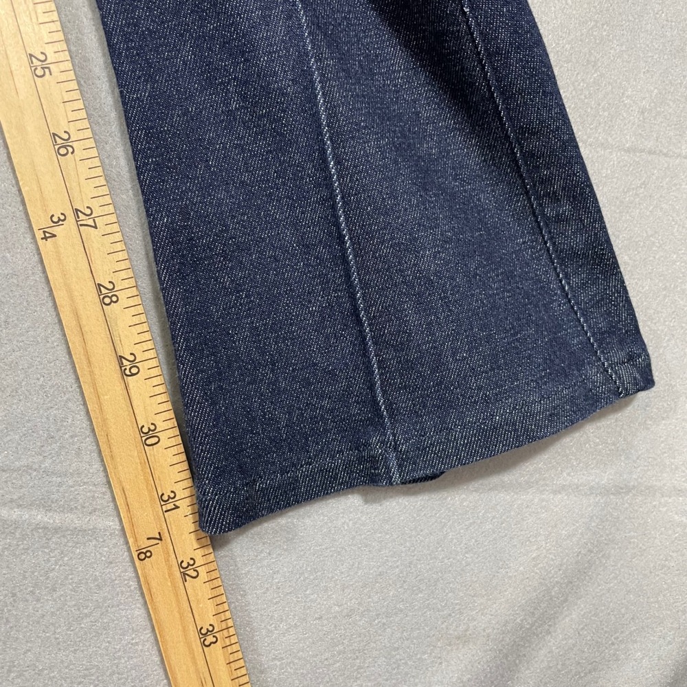 Spanx Denim Demi Boot Raw Indigo Jeans Size XS 21161R - Picture 8 of 13